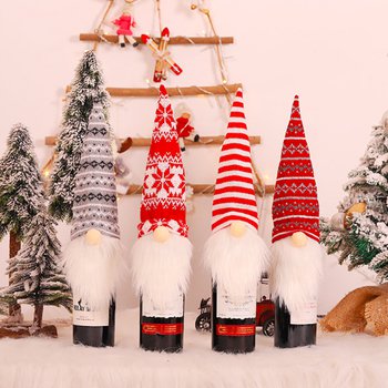 聖誕老人造型酒瓶蓋-餐桌裝飾品-聖誕節禮物	_4